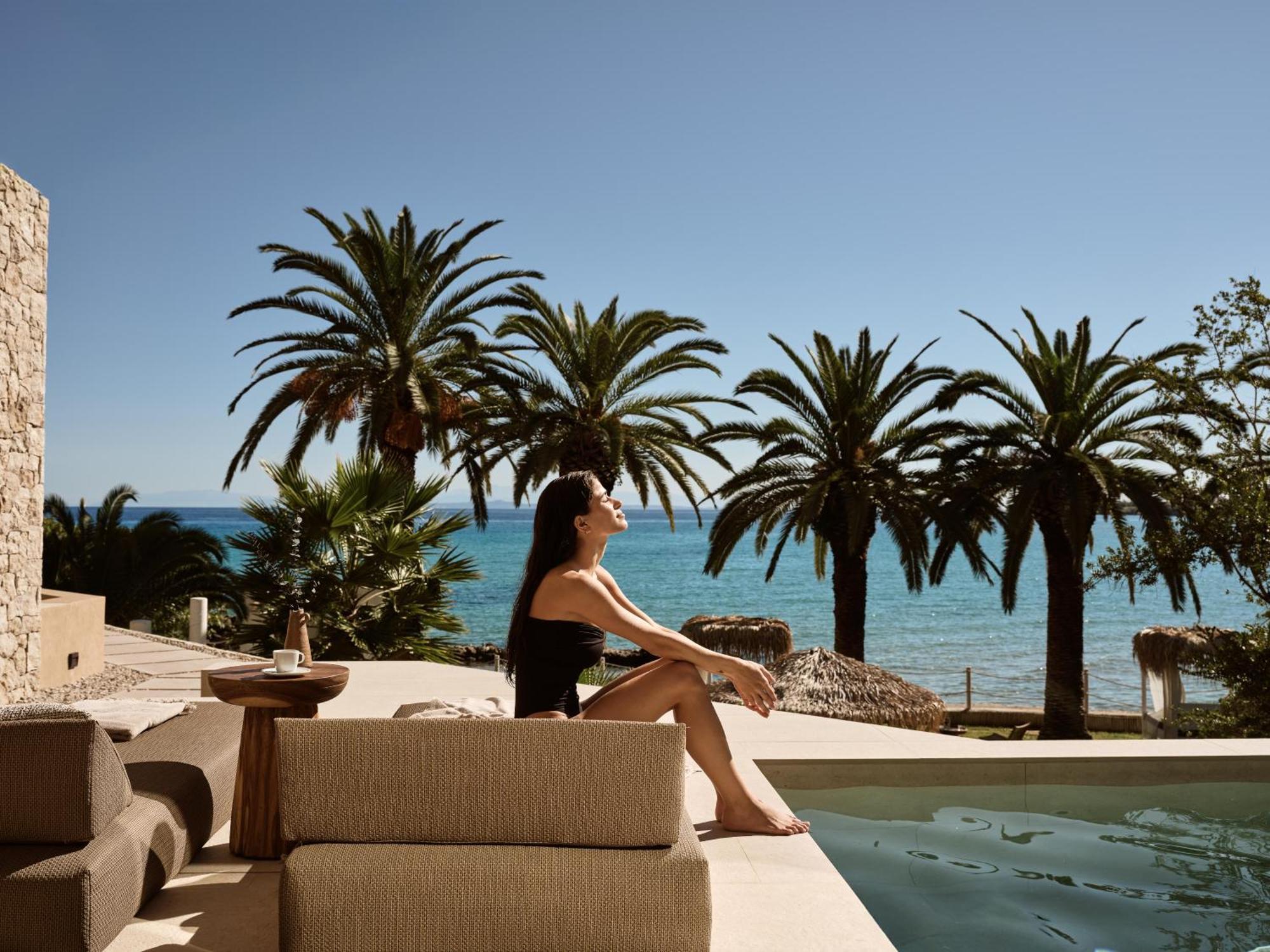 Calypso Villas Ammoudi Exterior foto